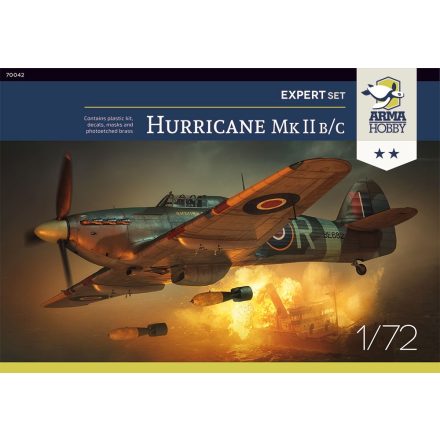 Arma Hobby Hawker Hurricane Mk.IIb/c Expert Set makett