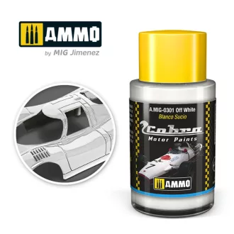   AMMO by MIG Jimenez - COBRA MOTOR Off White makettfesték 30 mL