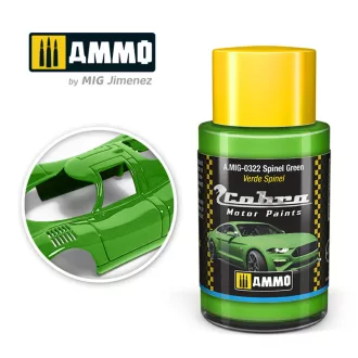   AMMO by MIG Jimenez - COBRA MOTOR Spinel Green makettfesték 30 mL