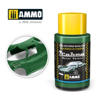   AMMO by MIG Jimenez - COBRA MOTOR British Racing Green makettfesték 30 mL