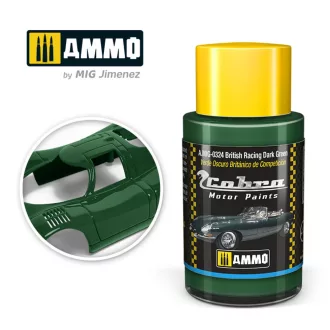  AMMO by MIG Jimenez - COBRA MOTOR British Racing Dark Green makettfesték 30 mL