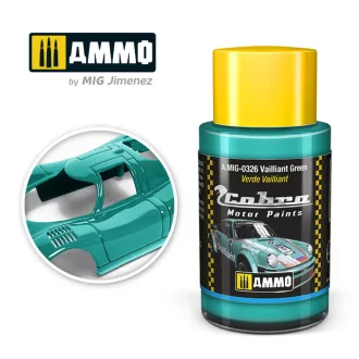   AMMO by MIG Jimenez - COBRA MOTOR Vailliant Green makettfesték 30 mL