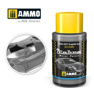   AMMO by MIG Jimenez - COBRA MOTOR Graphite Grey makettfesték 30 mL
