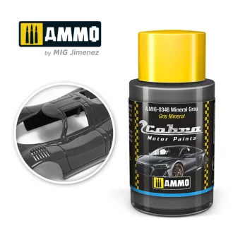   AMMO by MIG Jimenez - COBRA MOTOR Mineral Grau makettfesték 30 mL