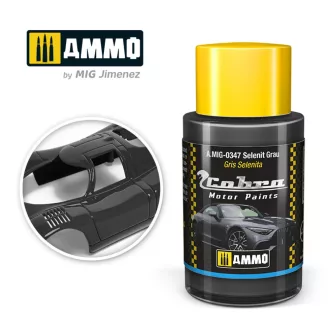   AMMO by MIG Jimenez - COBRA MOTOR Selenit Grau makettfesték 30 mL