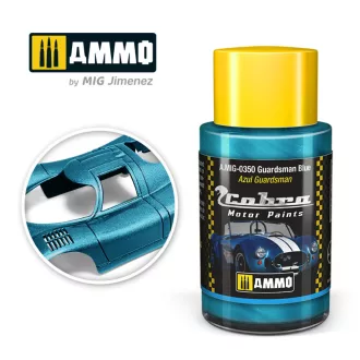   AMMO by MIG Jimenez - COBRA MOTOR Guardsman Blue makettfesték 30 mL