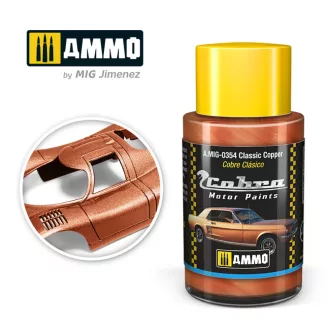   AMMO by MIG Jimenez - COBRA MOTOR Classic Copper makettfesték 30 mL