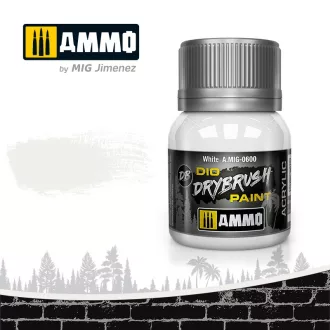 AMMO by Mig DRYBRUSH White festék