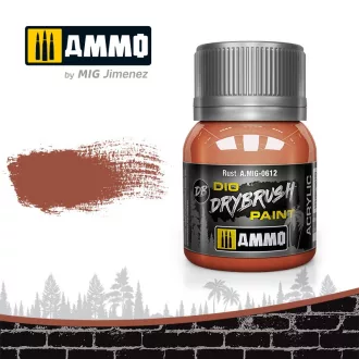 AMMO by Mig DRYBRUSH Rust festék