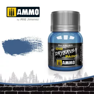 AMMO by Mig DRYBRUSH Blue festék