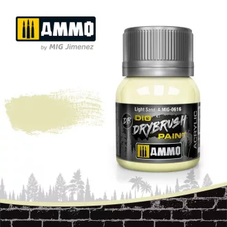 AMMO by Mig DRYBRUSH Light Sand festék