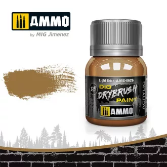 AMMO by Mig DRYBRUSH Light Brick festék