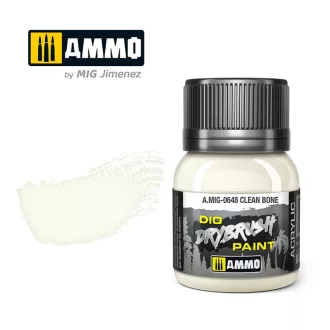   AMMO by MIG Jimenez - DRYBRUSH Clean Bone szárazecset-festék 40 mL