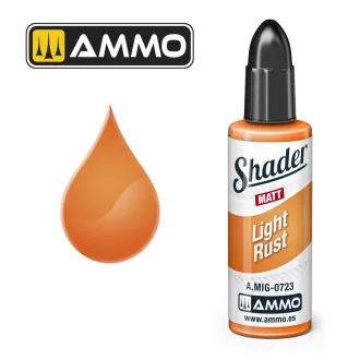   AMMO by MIG Jimenez - MATT SHADER Light Rust makettező kiegészítő 10 mL