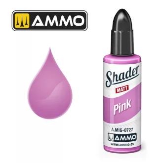   AMMO by MIG Jimenez - MATT SHADER Pink makettező kiegészítő 10 mL