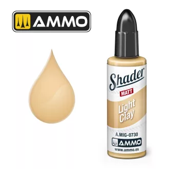   AMMO by MIG Jimenez - MATT SHADER Light Clay makettező kiegészítő 10 mL