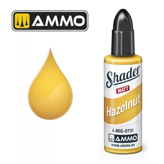   AMMO by MIG Jimenez - MATT SHADER Hazelnut makettező kiegészítő 10 mL
