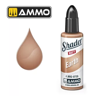   AMMO by MIG Jimenez - MATT SHADER Earth makettező kiegészítő 10 mL