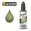 AMMO by MIG Jimenez - MATT SHADER Dark Green makettező kiegészítő 10 mL
