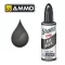AMMO by MIG Jimenez - MATT SHADER Ash Black makettező kiegészítő 10 mL