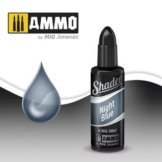 AMMO by Mig NIGHT BLUE SHADER festék