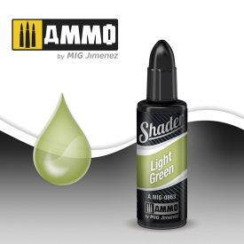 AMMO by Mig LIGHT GREEN SHADER festék