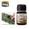 AMMO by MIG Jimenez - Dark Brown WASH for Green Vehicles bemosó 35 mL