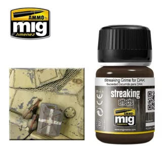   AMMO by MIG Jimenez - STREAKING Grime for D.A.K. makettező effekt 35 mL