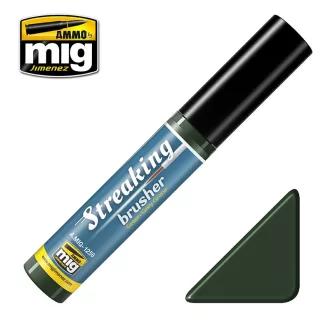 AMMO by Mig STREAKINGBRUSHER GREEN-GREY GRIME festék