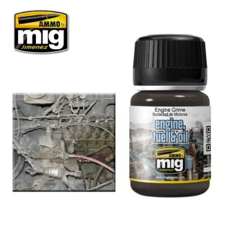   AMMO by MIG Jimenez - Engine Grime EFFECTS makettező kiegészítő 35 mL