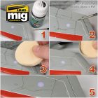 AMMO by Mig ENAMEL PANEL LINE WASH MEDIUM GREY