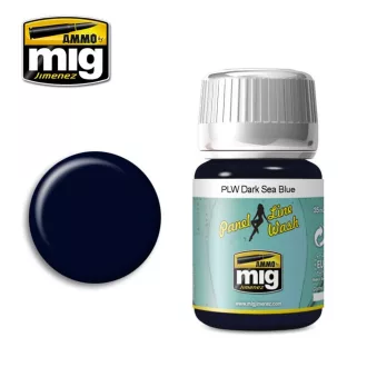   AMMO by MIG Jimenez - PLW Dark Sea Blue makettező kiegészítő 35 mL