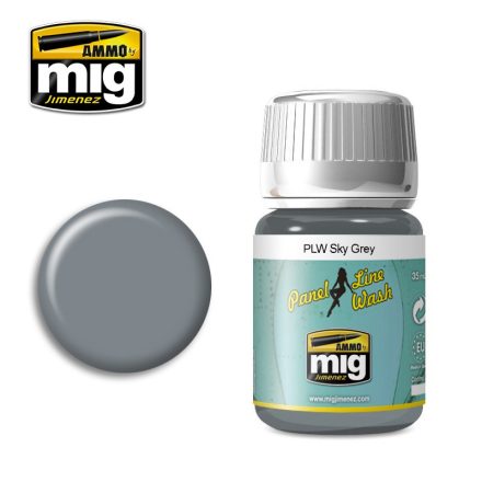 AMMO by Mig ENAMEL PANEL LINE WASH SKY GREY