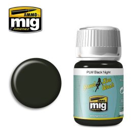 AMMO by Mig ENAMEL PANEL LINE WASH BLACK NIGHT
