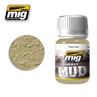   AMMO by MIG Jimenez - HEAVY MUD Thick Soil dioráma effekt 35 mL