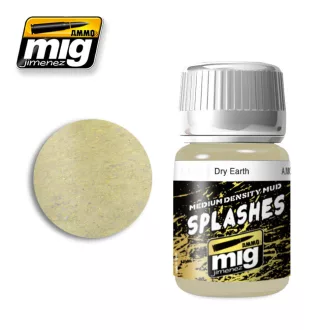   AMMO by MIG Jimenez - SPLASHES Dry Earth makettező kiegészítő 35 mL