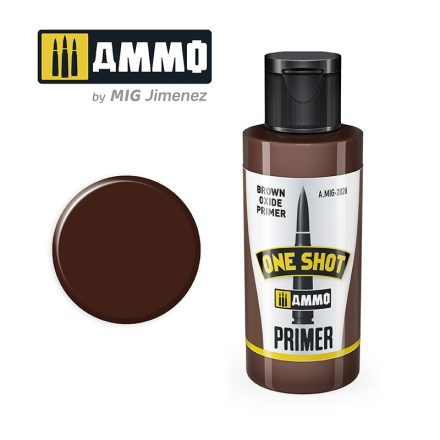 AMMO by Mig ONE SHOT PRIMER - BROWN OXIDE PRIMER