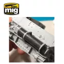 AMMO by MIG Jimenez - Anti-Slip Paste - Black Color (for 1/72 & 1/48 scales) makettfesték 20 mL