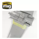 AMMO by MIG Jimenez - Anti-Slip Paste - Black Color (for 1/72 & 1/48 scales) makettfesték 20 mL