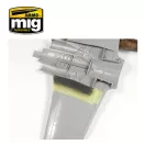 AMMO by MIG Jimenez - Anti-Slip Paste - Black Color (for 1/72 & 1/48 scales) makettfesték 20 mL