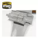 AMMO by MIG Jimenez - Anti-Slip Paste - Black Color (for 1/72 & 1/48 scales) makettfesték 20 mL