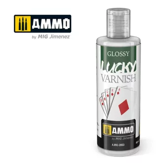 AMMO by MIG Jimenez - LUCKY VARNISH Glossy (60mL) lakk