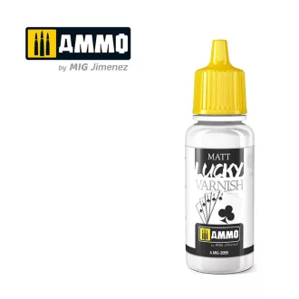 AMMO by MIG Jimenez - LUCKY VARNISH Matt (17mL) lakk