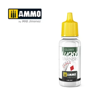 AMMO by MIG Jimenez - LUCKY VARNISH Glossy (17mL) lakk