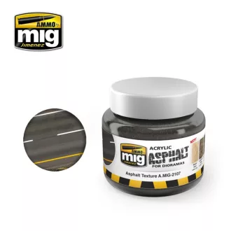   AMMO by MIG Jimenez - Asphalt Ground makettező kiegészítő 250 mL