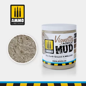   AMMO by MIG Jimenez - VIGNETTES Dry Earth Ground makettező kiegészítő 250 mL
