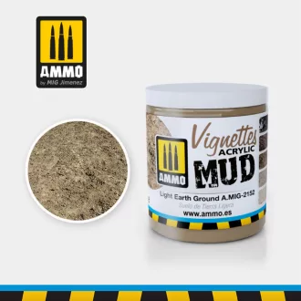   AMMO by MIG Jimenez - VIGNETTES Light Earth Ground makettező kiegészítő 250 mL
