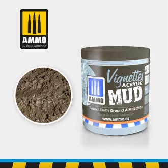   AMMO by MIG Jimenez - VIGNETTES Turned Earth Ground makettező kiegészítő 250 mL