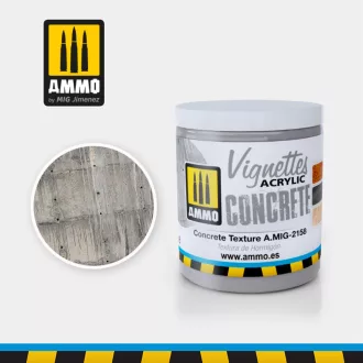   AMMO by MIG Jimenez - VIGNETTES Concrete Texture dioráma effekt 250 mL