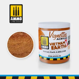   AMMO by MIG Jimenez - VIGNETTES Vietnam Earth makettező kiegészítő 250 mL